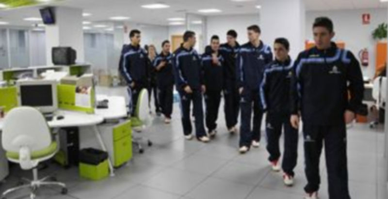 La plantilla del Caja Segovia