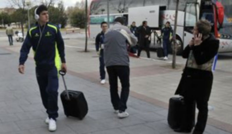 El juvenil Sergio Simón ya viajó con el Caja Segovia a Logroño