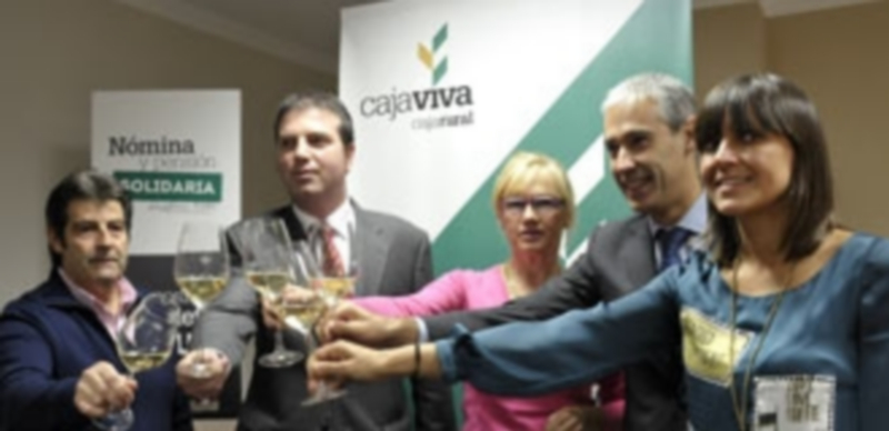 Un momento de la presentación en la sede de Caja Rural.