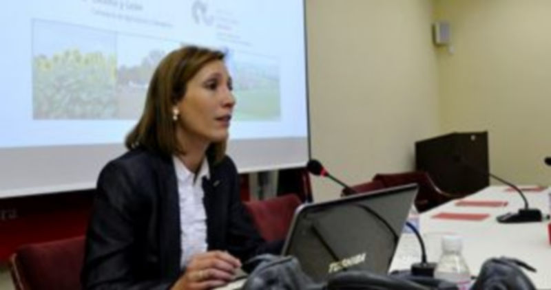 La secretaria técnica de Itacyl./ JUAN MARTÍN