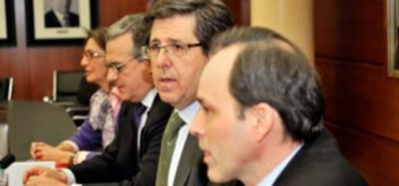 Un momento de la presentación en la Cámara de Comercio