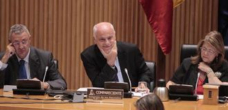 José Manuel Campa durante su intervención en el Congreso de los Diputados./ EUROPA PRESS
