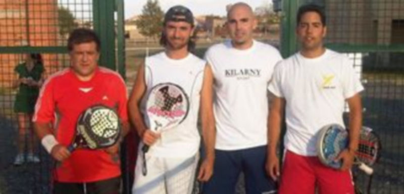 Las parejas de ganadores en la modalidad masculina