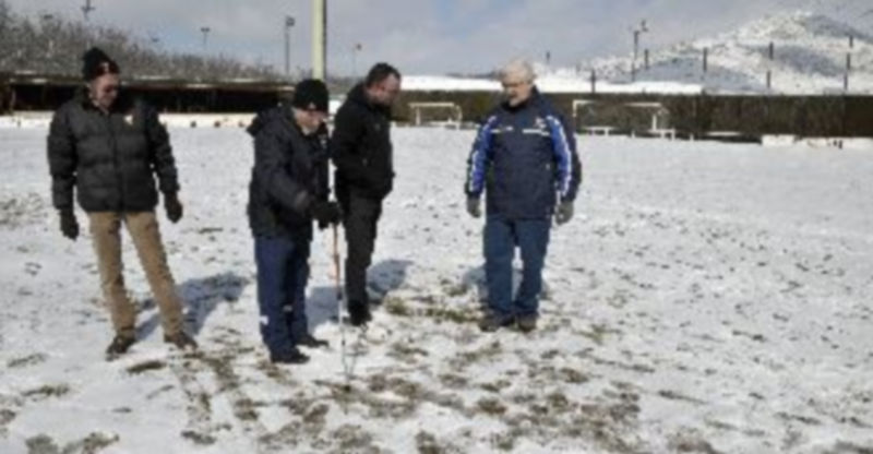 Instantánea tomada ayer por la tarde del campo de El Hospital