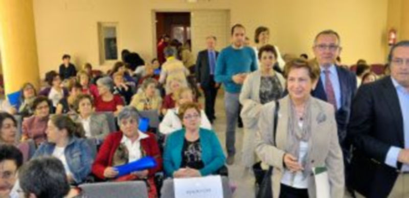 La reunión se ha celebrado en el salón de pleno de la Diputación Provincial.