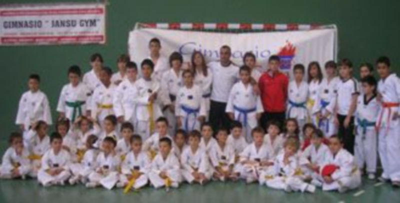 Los competidores del Jansu Gym que participaron en el Campeonato de Castilla y León celebrado en Cantalejo. / El Adelantado