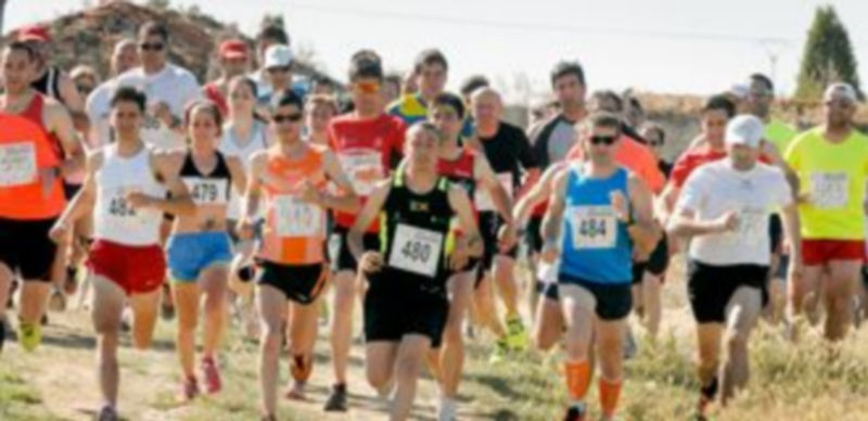 Momento de la carrera pedestre de Perogordo