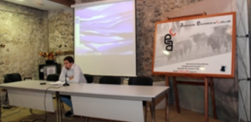 Jesús Salamanca en la presentación del cartel./ Chantal Núñez