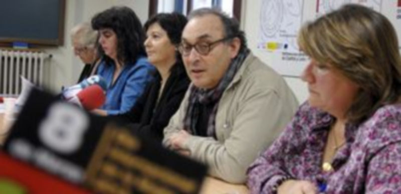 Un momento de la presentación celebrada en la sede del sindicato. / ALBERTO BENAVENTE