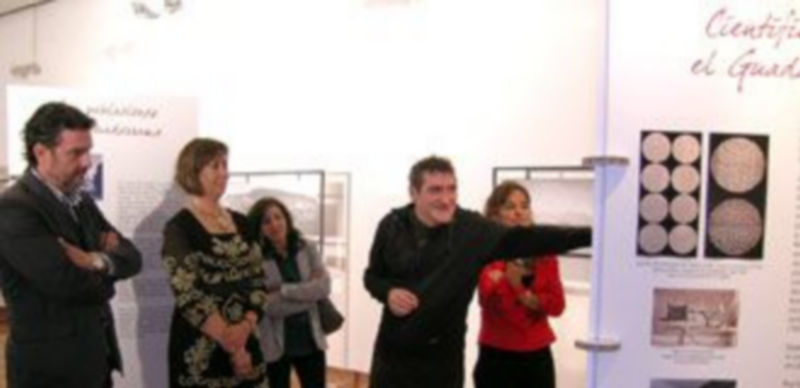 Un momento de la inauguración de la exposición./ EL ADELANTADO