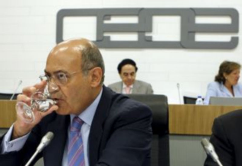 El presidente de la CEOE