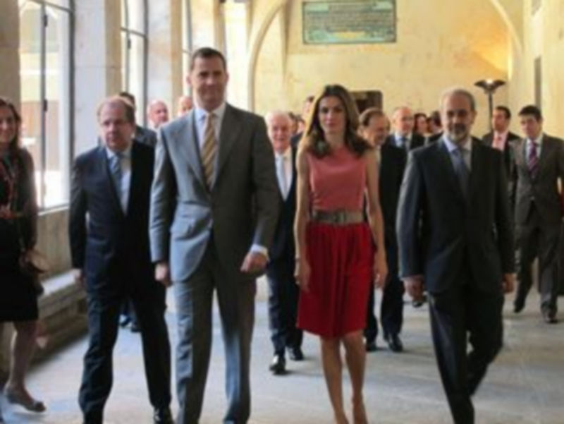 El Príncipe cree que España "necesita más que nunca" el Instituto Cervantes 1 ./ EUROPA PRESS