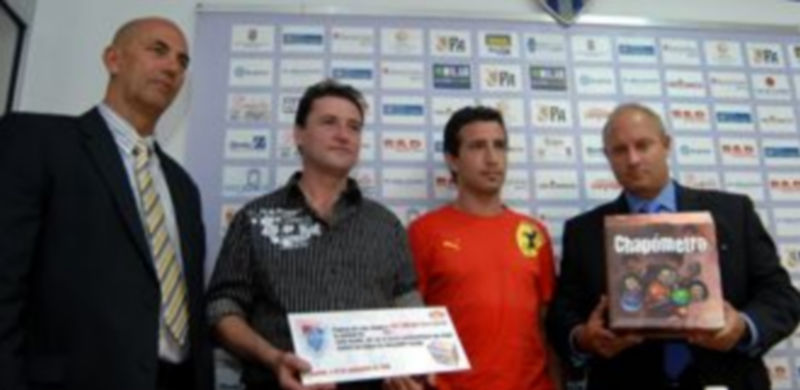 Momento de la presentación de esta mañana en la sede de la Segoviana. /J.M.