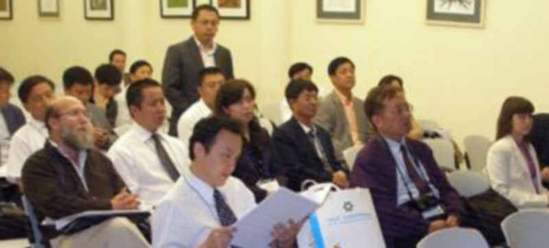 Los empresarios chinos durante la reunión./ EL ADELANTADO