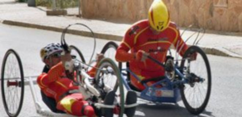 Dos competidores de la última edición de la Copa del Mundo de Ciclismo Paralímpico. / El Adelantado