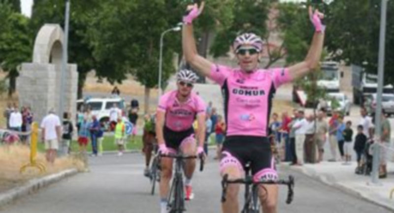 El ciclista ganador del Gran Premio Cristo del Caloco
