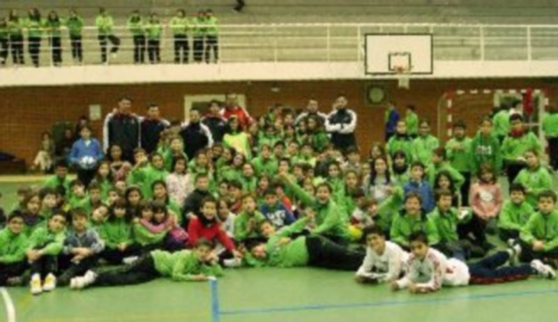 Los niños del Colegio Claret