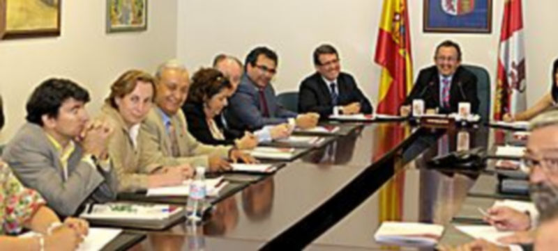 Un momento de la Comisión Territorial de Coordinación