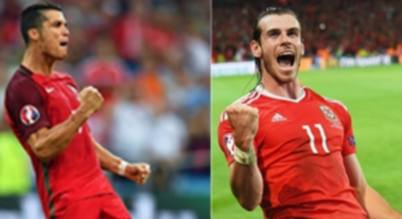 Cristiano Ronaldo (izquierda) y Gareth Bale son los líderes indiscutibles de Portugal y Gales