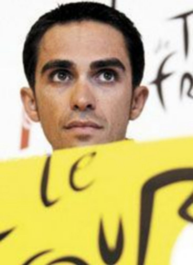 El ciclista Alberto Contador en una imagen de archivo./ REUTERS