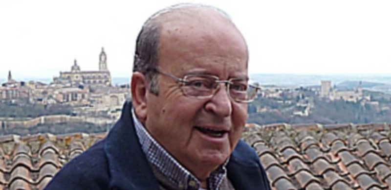 Pérez de Cossío en el Parador de Segovia donde se realizó la entrevista. / Teresa Sanz Tejero