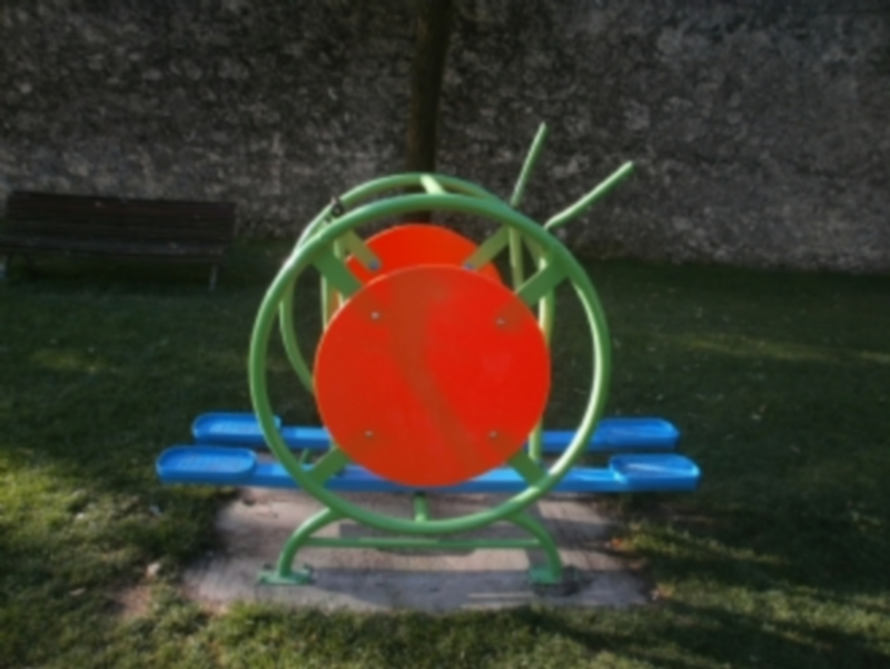 Equipos biosaludables que han sufrido daños y cuya reparación se realizará a la mayor brevedad./ El Adelantado