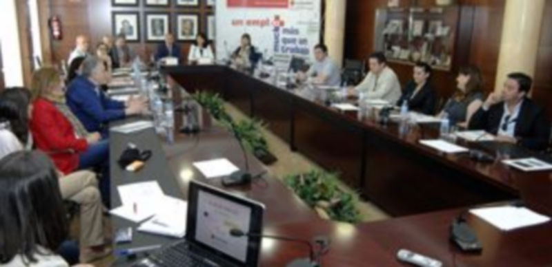 Sesión del tercer Encuentro de Empresas organizado por Cruz Roja. / A. BENAVENTE