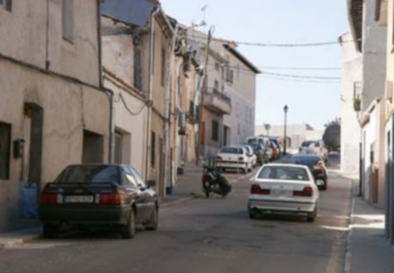 Estado actual de la calle Cogeces del municipio./Gabriel Gómez