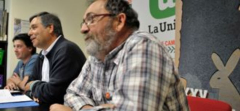 Los organizadores del simposium