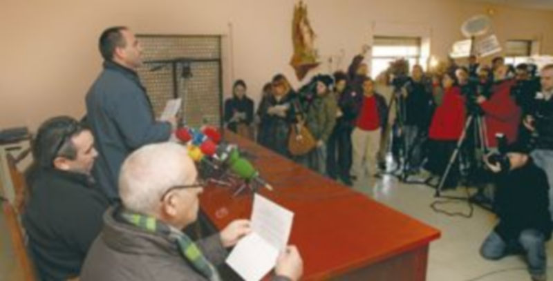 El Ayuntamiento de Santervás de Campos (Valladolid) aprobó en un pleno extraordinario su opción a acoger el ATC el pasado miércoles. / Ical