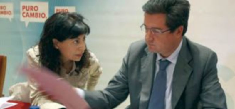 Ana Redondo y Óscar López