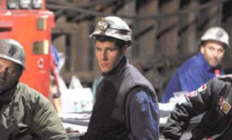 Mineros encerrados en el Pozo del Abuelo. / ICAL