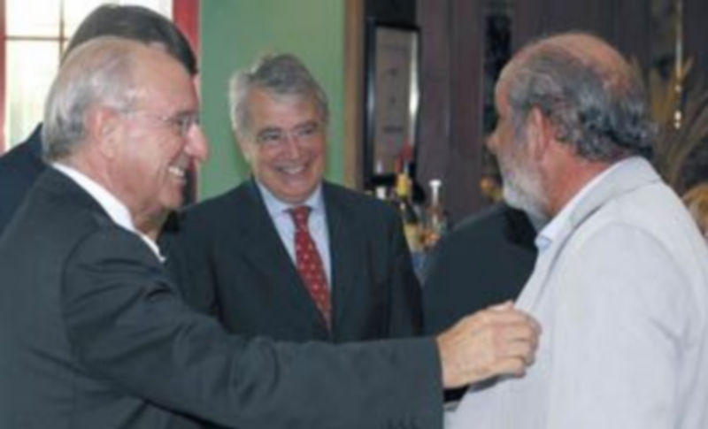 Los presidentes de Caja Duero y Caja España