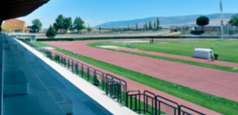 Vista genera de las Pistas de Atletismo Antonio Prieto