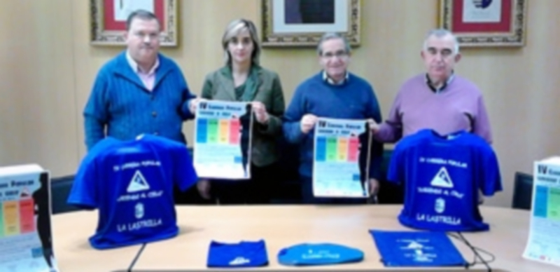 Momento de la presentación de la Carrera Popular ‘Subiendo al Cielo’