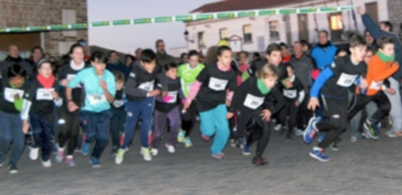 Los ganadores de la carrera en la categoría sénior masculina. / El Adelantado