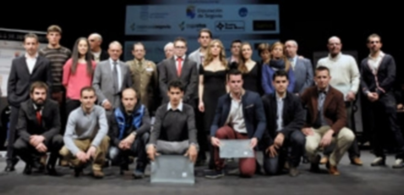 Foto de familia de los premiados en la trigésima edición de la Gala del Deporte Segoviano organizada por la ASPD. / Juan Martín