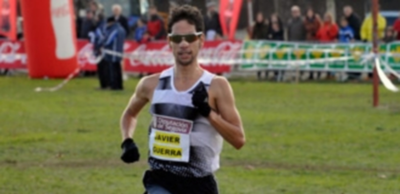 El atleta segoviano Javier Guerra