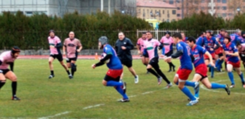Jugada del encuentro entre el Rugby Ávila y el BigMat Tabanera Lobos senior masculino. / E.A.