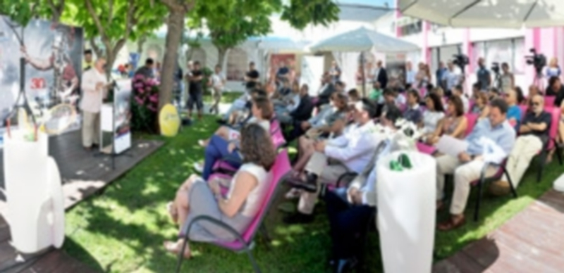 Un momento de la presentación del torneo que se llevó a cabo en La Casona del Pinar con una amplia representación de las instituciones tanto locales como provinciales y de la Comunidad. / Pedro L.