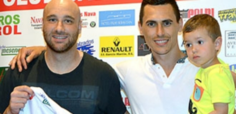 Nava se arma para el asalto 1 Ernesto Sánchez (dcha) y Yeray Lamariano