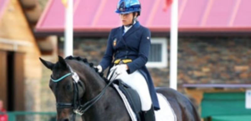 La amazona segoviana Carla de la Fuente