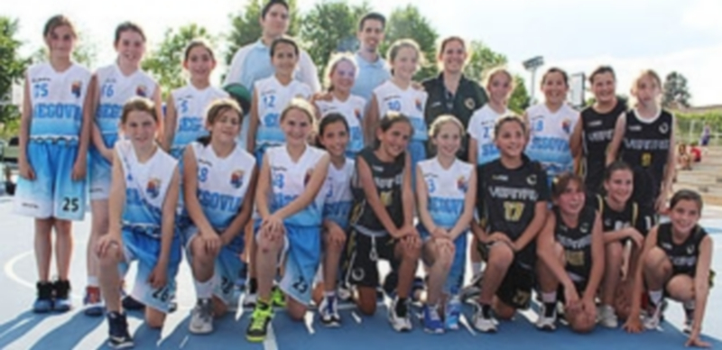 Conjunto PRD de Segovia de categoría femenina. / EL ADELANTADO