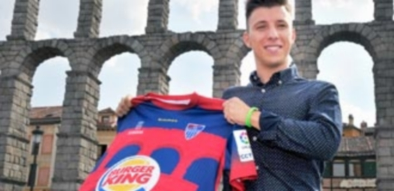 Álex Alonso, primer fichaje de la Gimnástica 1 El nuevo fichaje de la Segoviana