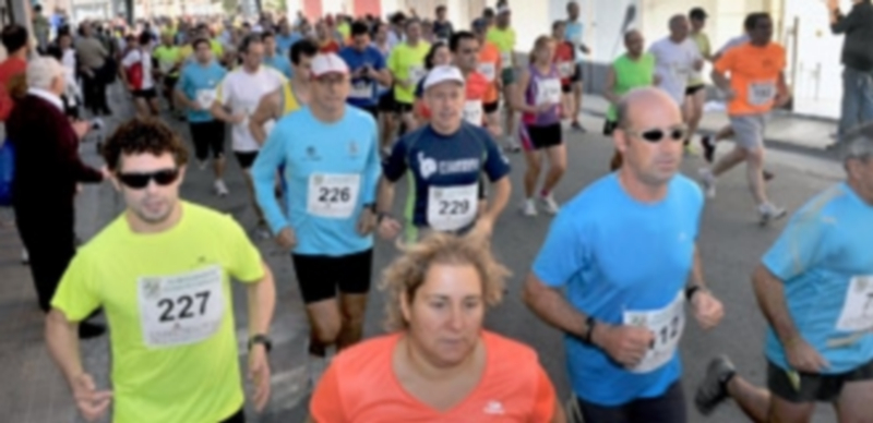 Imagen de una de las pasadas ediciones de la Media Maratón Ciudad de Cantalejo