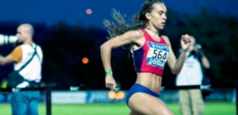 La atleta segoviana Idaira Prieto