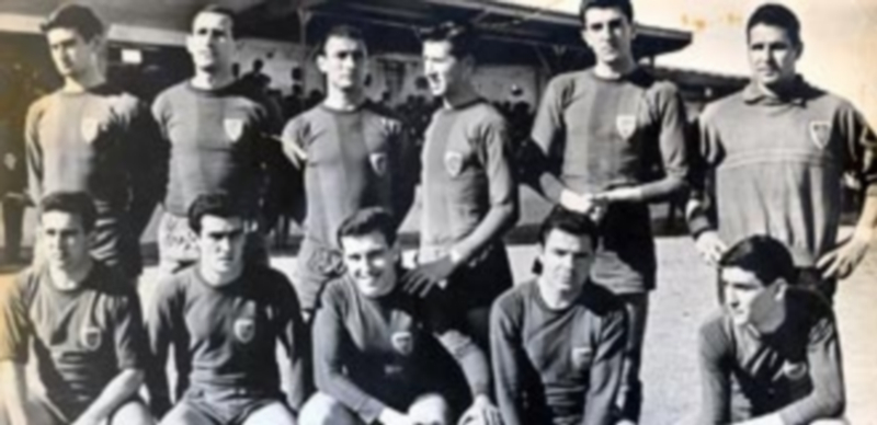 Uno de los equipos de la Segoviana de finales de los años 60