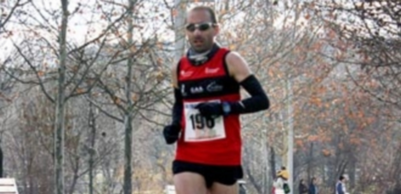 El atleta del Venta Magullo Miguel Ángel Ramos