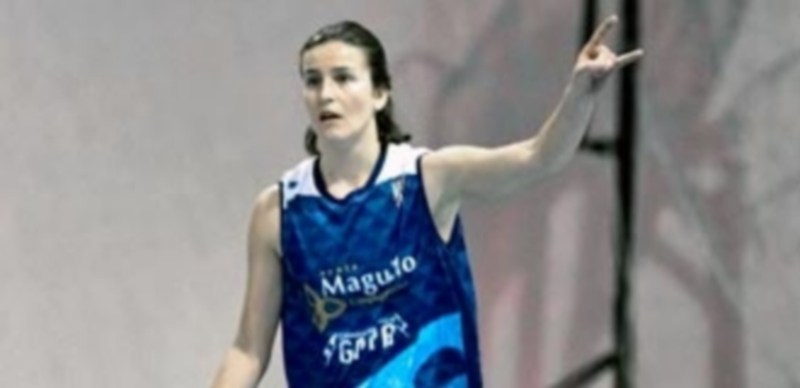 La jugadora del Unami Venta Magullo Martina Cubric. / @UNAMIBASKET1NAC