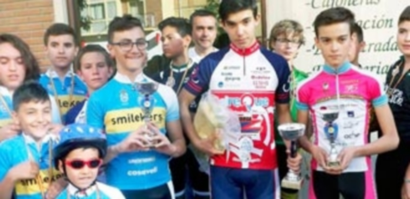 Imagen del podio en la categoría infantil. / EL ADELANTADO